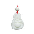 小號(hào)白色笑羅漢硨磲佛項(xiàng)鏈