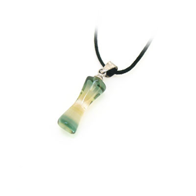 綠水晶竹節(jié)項(xiàng)鏈