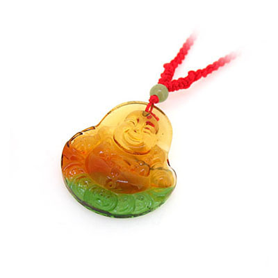 彌勒佛琉璃項(xiàng)鏈