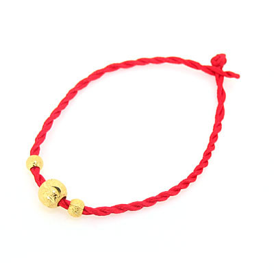 轉(zhuǎn)運(yùn)珠紅繩手鏈