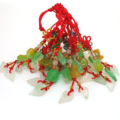 12生肖天然玉石手機(jī)鏈