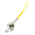 昆蟲透明琥珀手機(jī)鏈/人工琥珀飾品