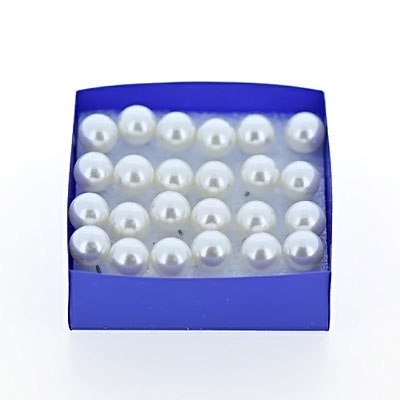 10mm時(shí)尚仿珍珠耳釘