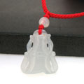 A玉好水頭優(yōu)質(zhì)節(jié)節(jié)高紅繩玉石項(xiàng)鏈