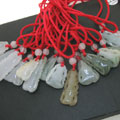 A玉好水頭優(yōu)質(zhì)節(jié)節(jié)高紅繩玉石項(xiàng)鏈